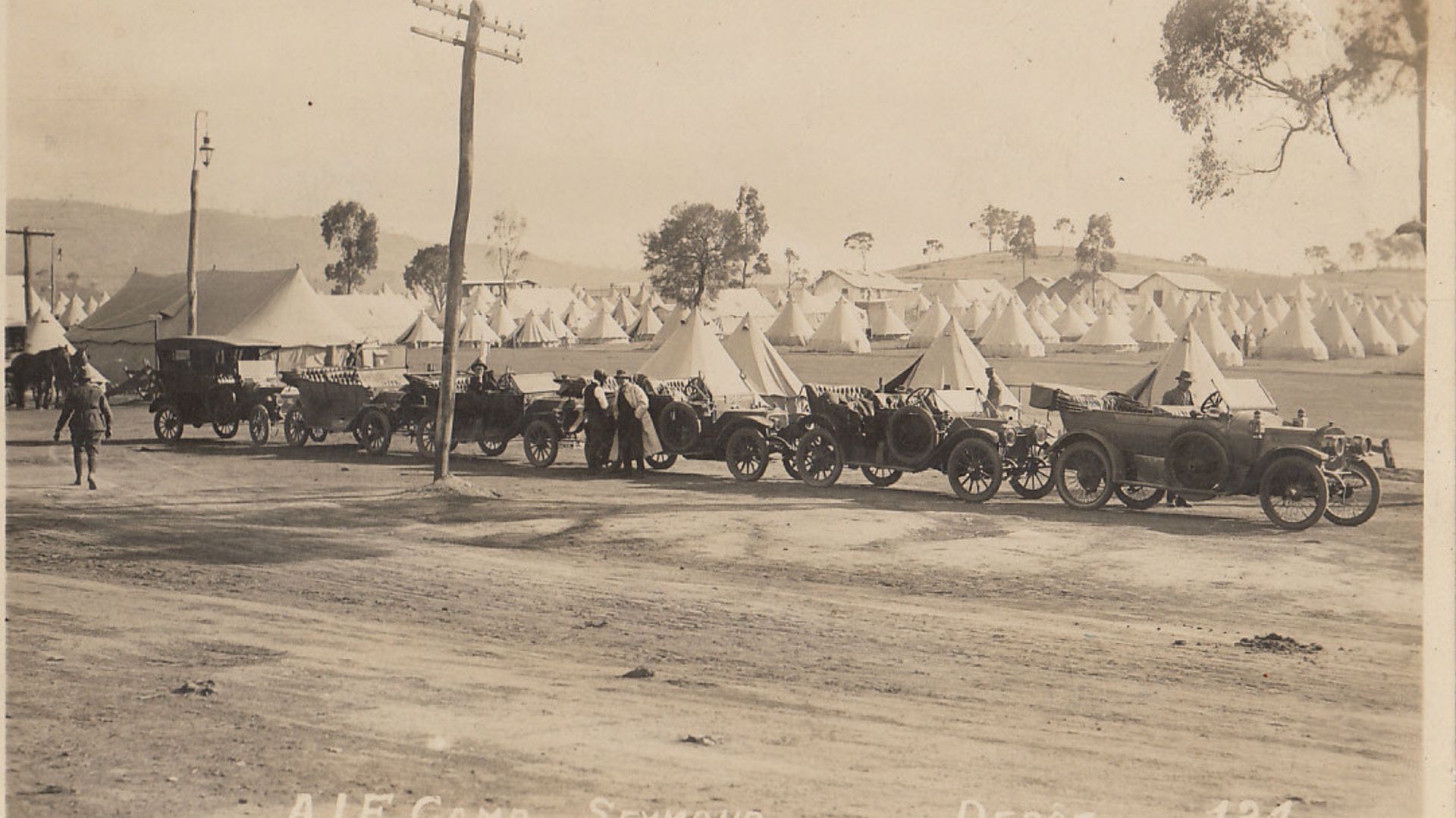 Seymour A.I.F. Camp, public domain photograph
